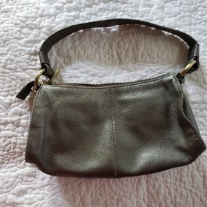 SIGRID OLSEN small silver leather bag
